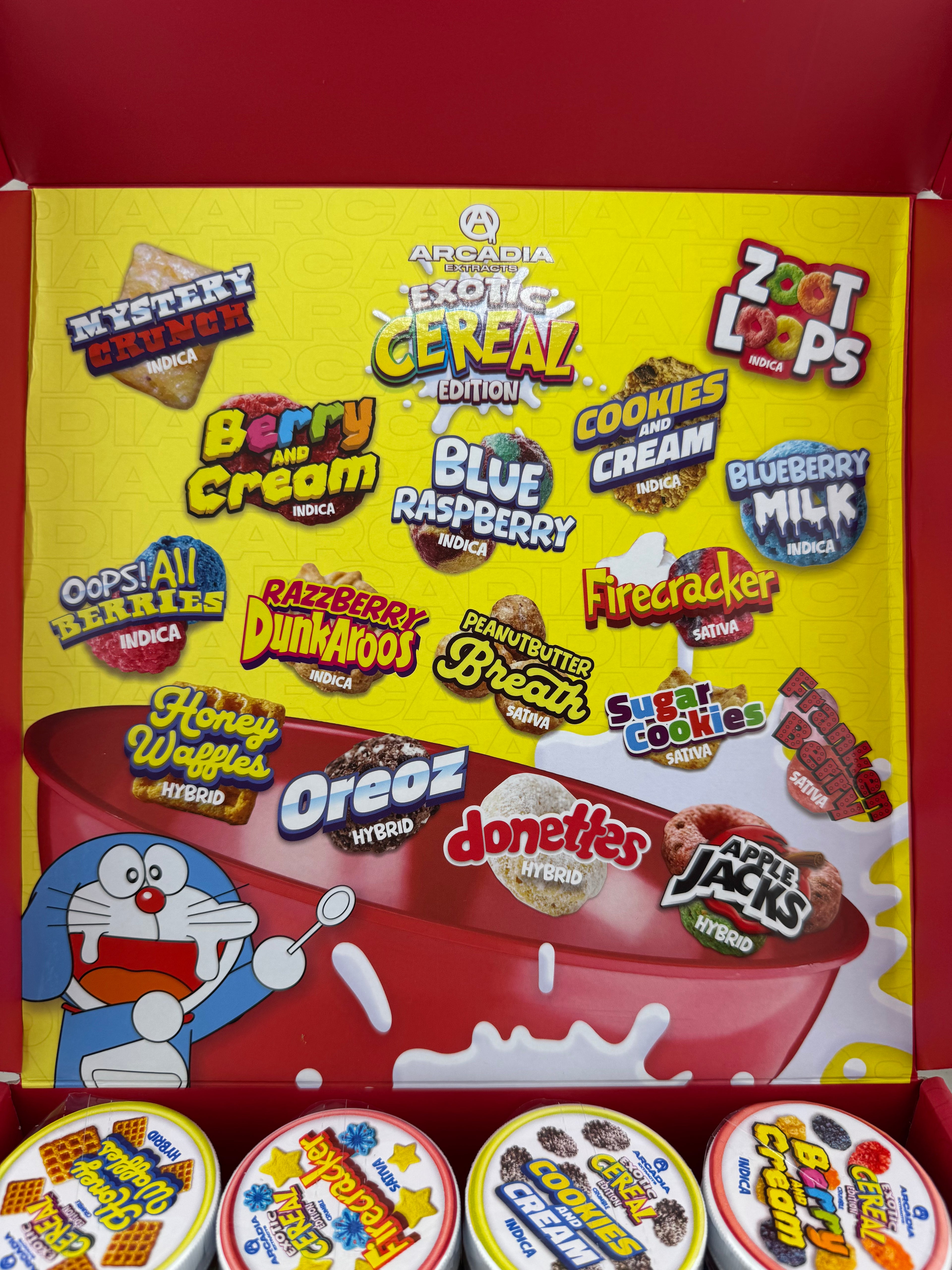 Arcadia's crumble Cereal Edition