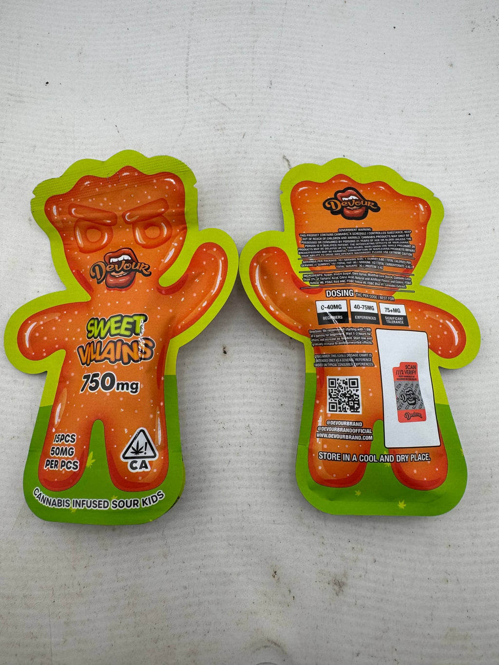 Devour 750mg Gummies
