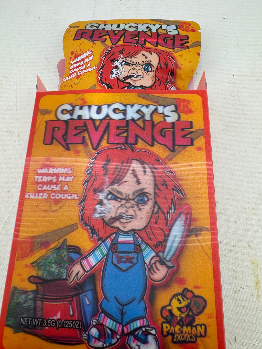 Chucky's Revenge,Pac-Man Exotics,Exotic