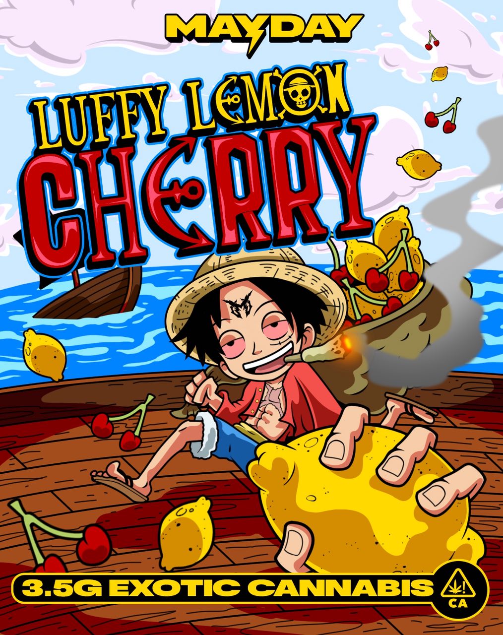 Mayday All For One:Luffy Lemon cherry (3.5)