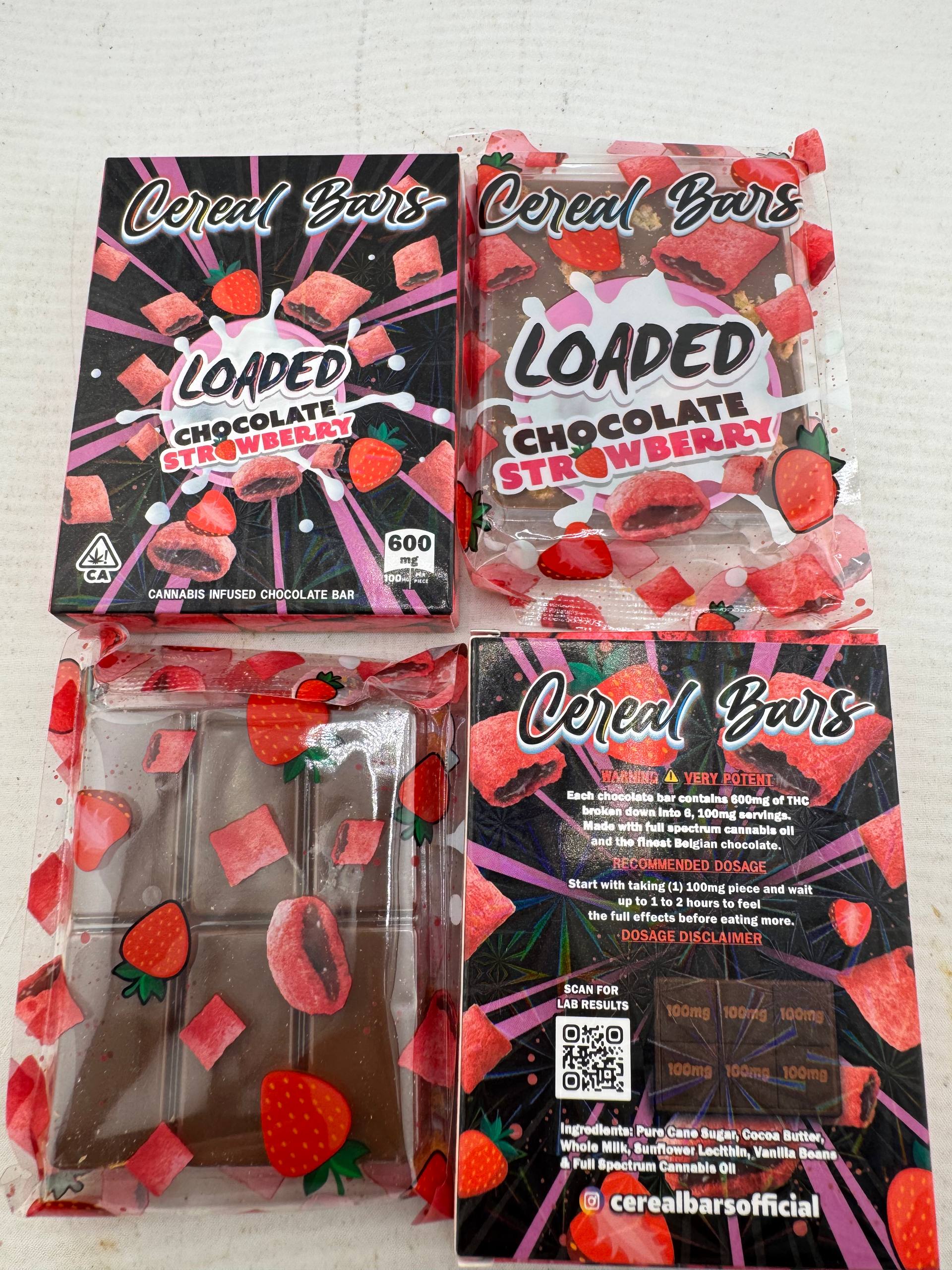 Loaded cereal bars 500mg