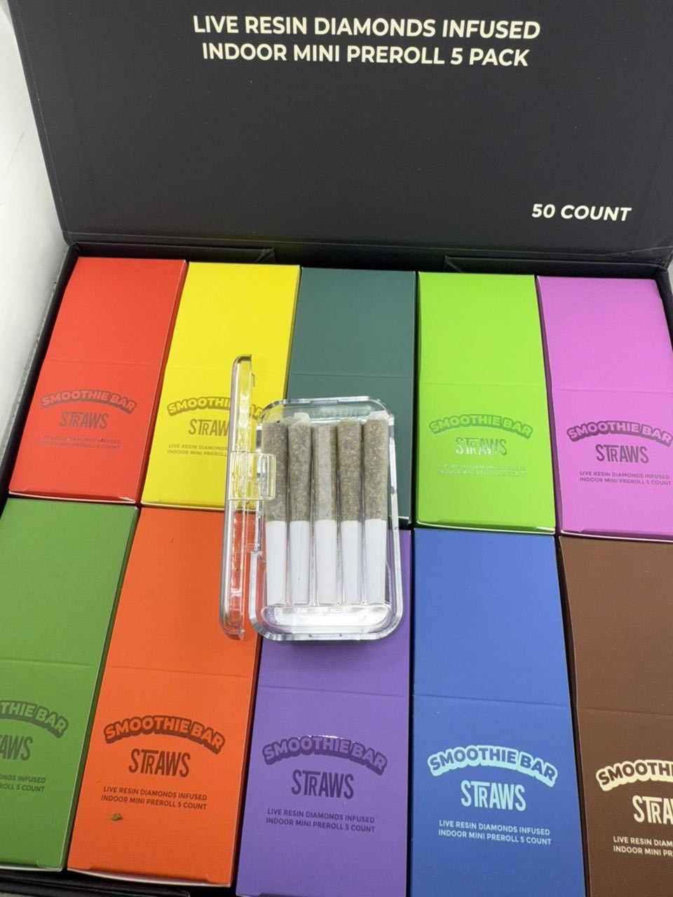 Smoothie bar straws (5pk prerolls)