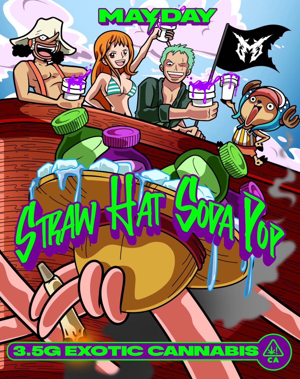 Mayday All For One:Straw Hat Soda Pop (3.5)